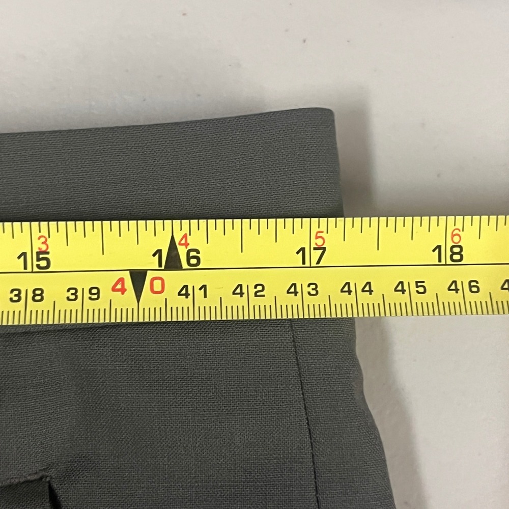 Wilke-Rodriguez‎ Men 40L/34 Olive Green Wool 3 Button Suit Pleated Pants Cuff - Picture 16 of 16
